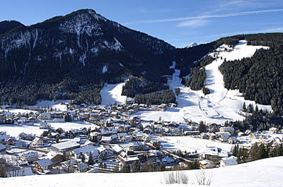 Ski slopes Kronplatz